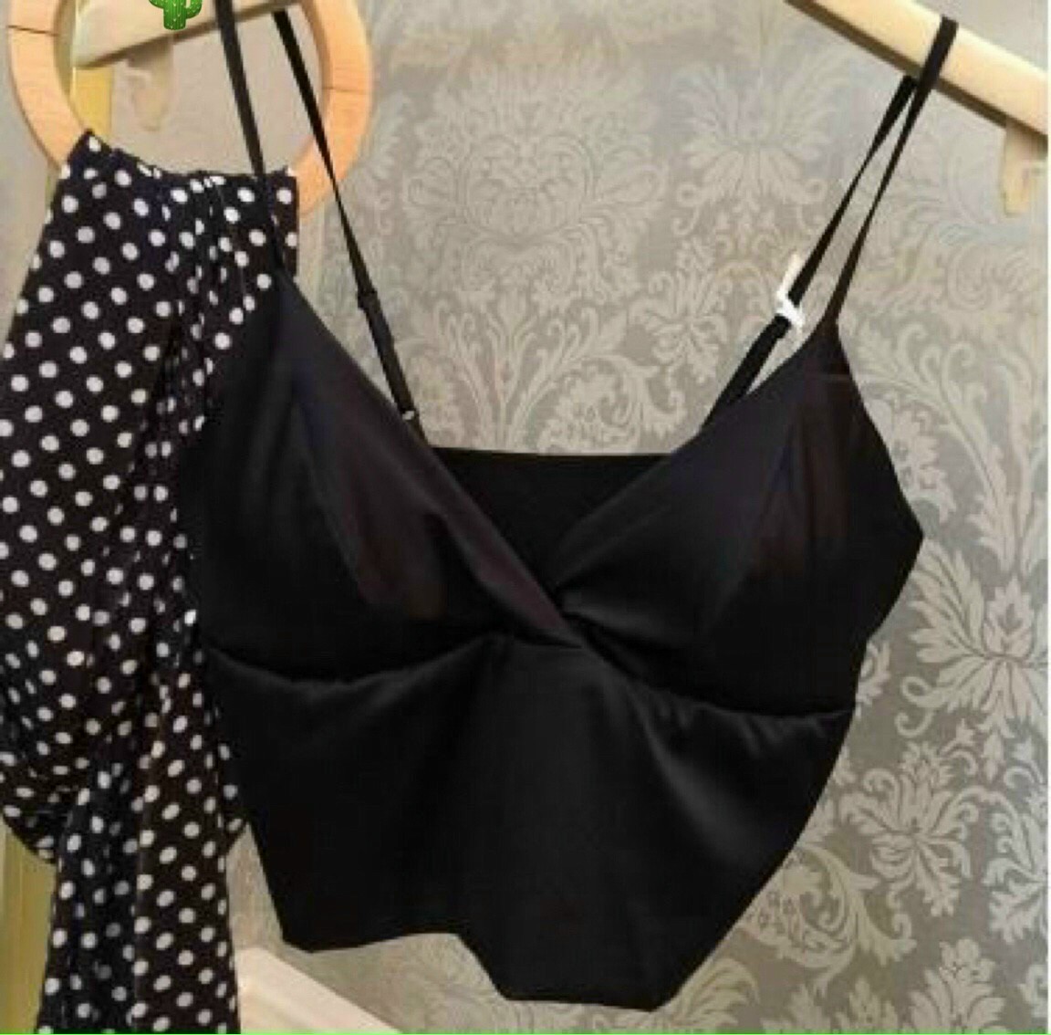 Áo Bra Hai Dây Cúp Ngực Hở Lưng Satin Lụa Cực Đẹp TTPK0349