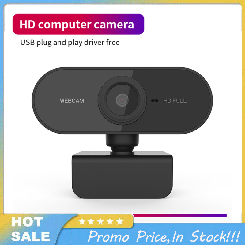 1080p Full Hd Webcam Built-in Microphone Usb Plug Web Cam Compatible For Mac Laptop Youtube Xbox Skype Pc Computer