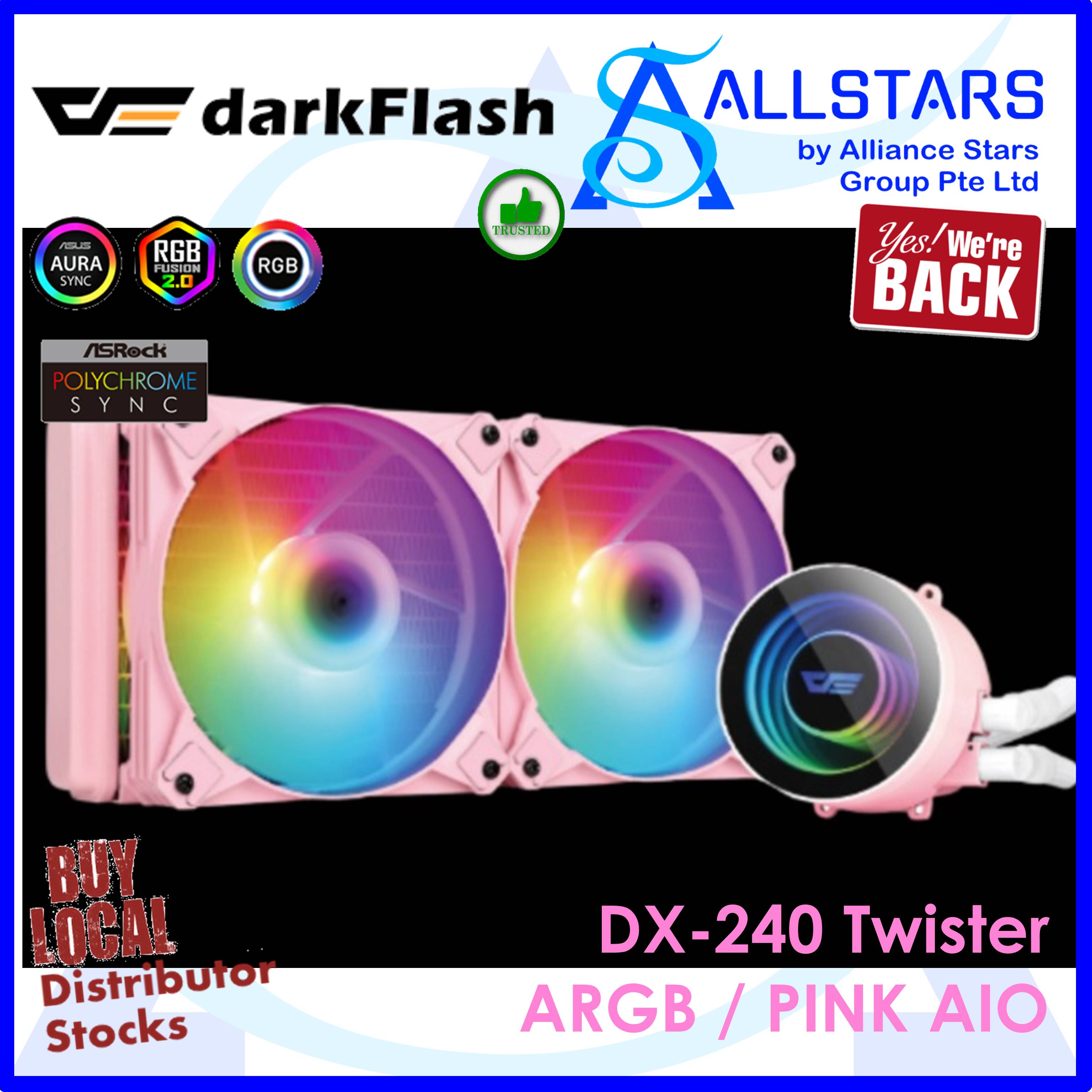 Allstars We Are Back Diy Promo Darkflash Dx Dx Twister Argb Pink Edition All In