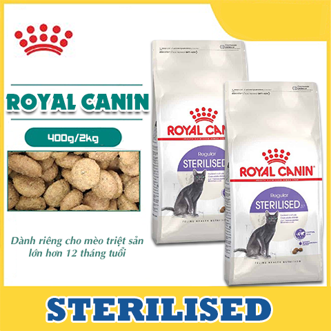 Thức Ăn Cho Mèo Royal Canin Sterilised 400g thumbnail