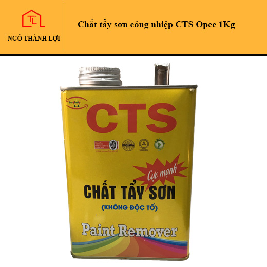 Chất tẩy sơn đa năng CTS Opec 1Kg cho bề mặt sơn cũ trên sắt, gỗ, hoặc tường xi măng , tủ lạnh, xe ô tô, xe máy, máy công nghiệp.