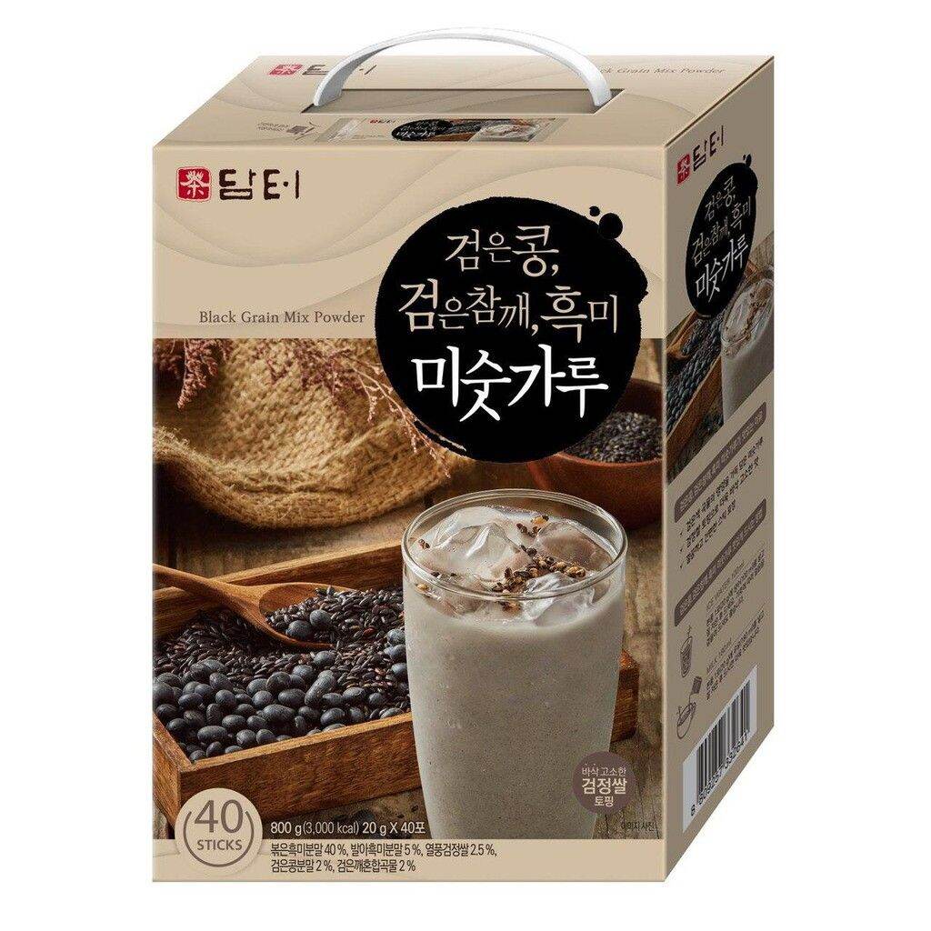 Bột ngũ cốc gạo đen mè đen đậu đen damtuh 720gr