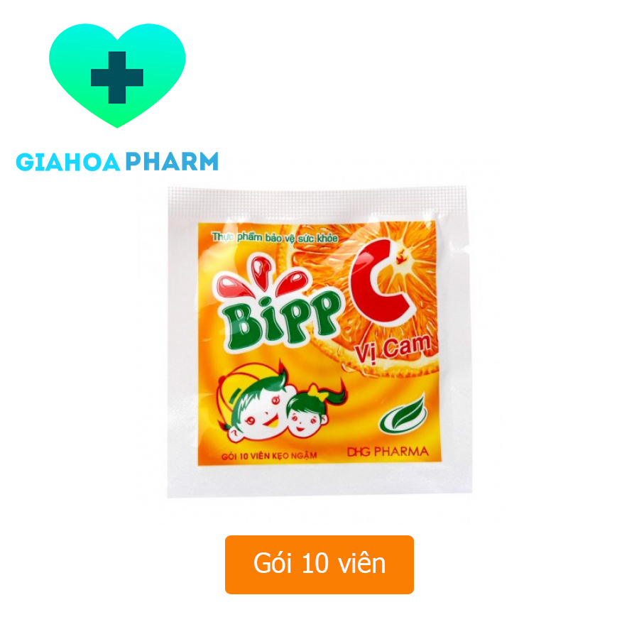 Kẹo bipp c vị cam