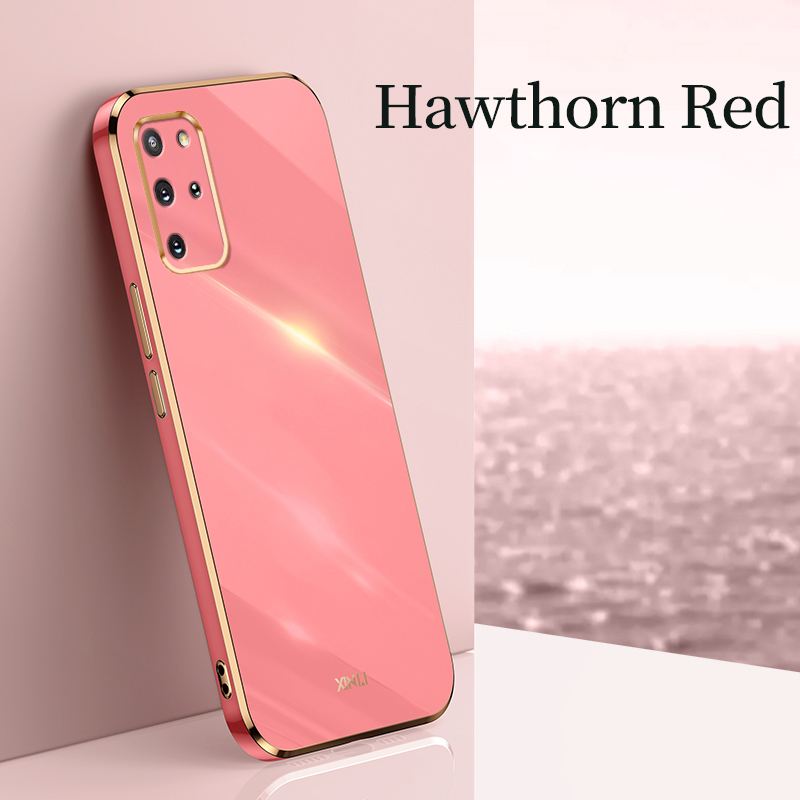 YBD Plating phone Case For Samsung Galaxy S10 Plus S20 Plus S20FE S20 Ultra Casing Precise Camera Protection cases Luxury Straight Edge Cover