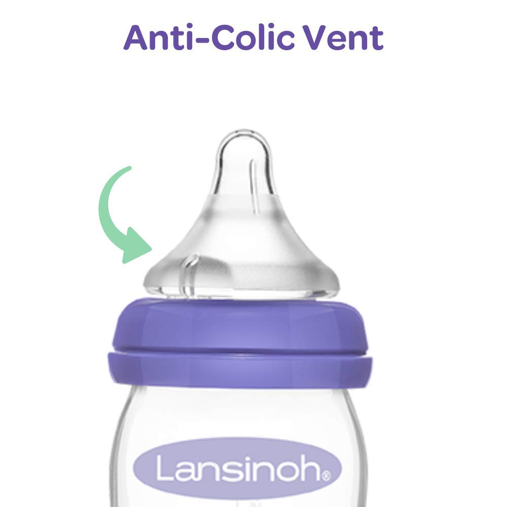 Bình sữa Lansinoh Momma 160ml-240ml
