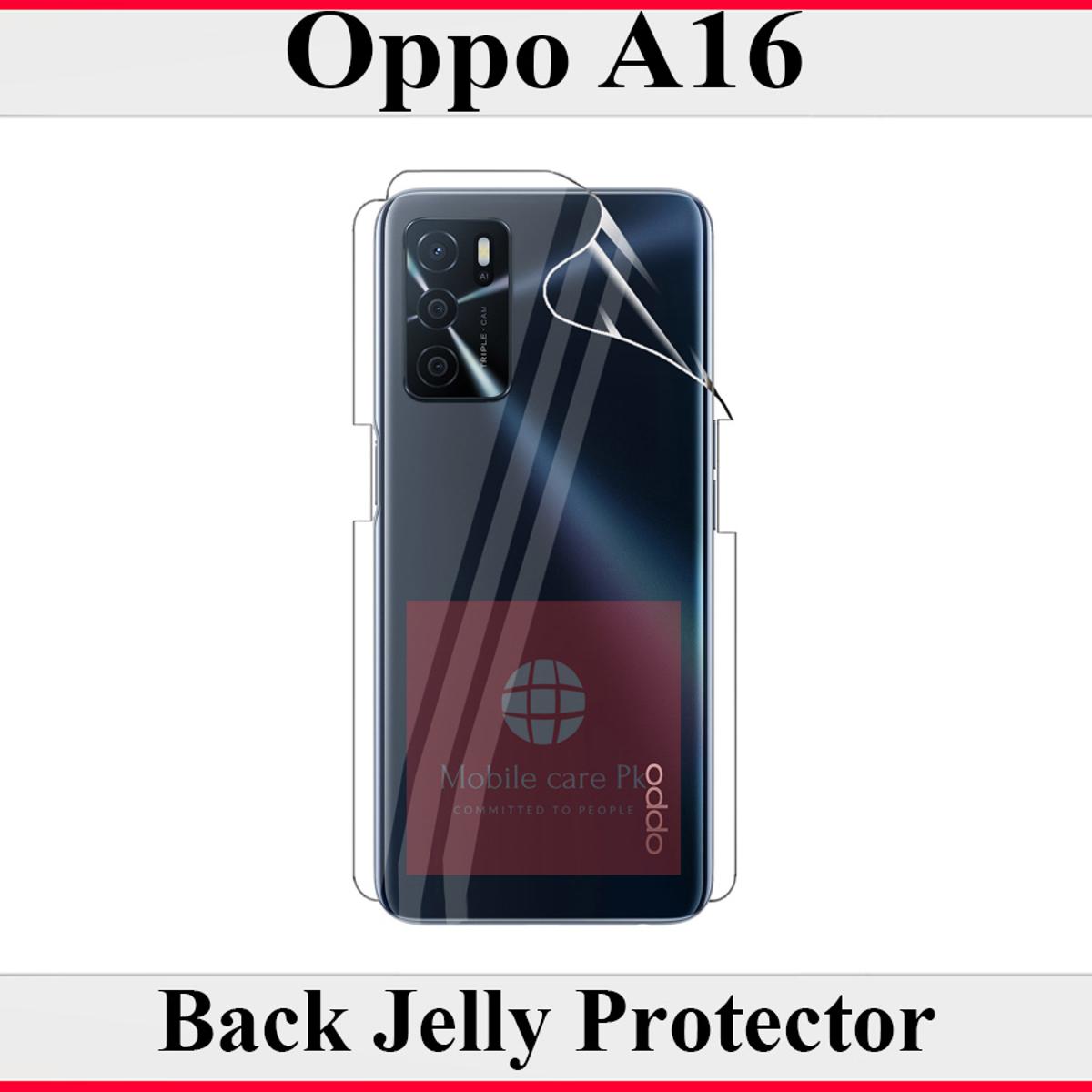 Oppo A16 Back Clear Jelly Protector Soft Film Protection Hydrogel Film Back Protector For Oppo A16. 