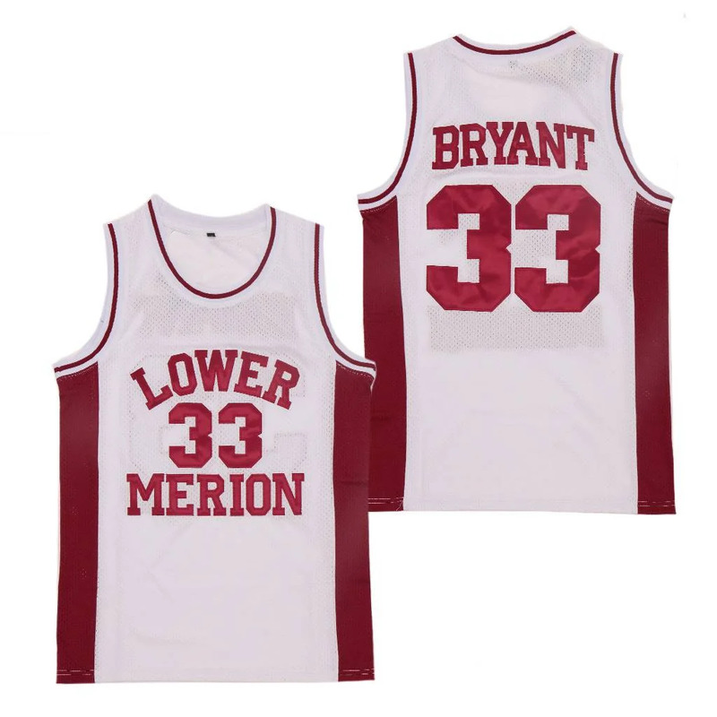 Basketball jerseys Lower Merion 33 Kobe Bryant High ScHool Jersey