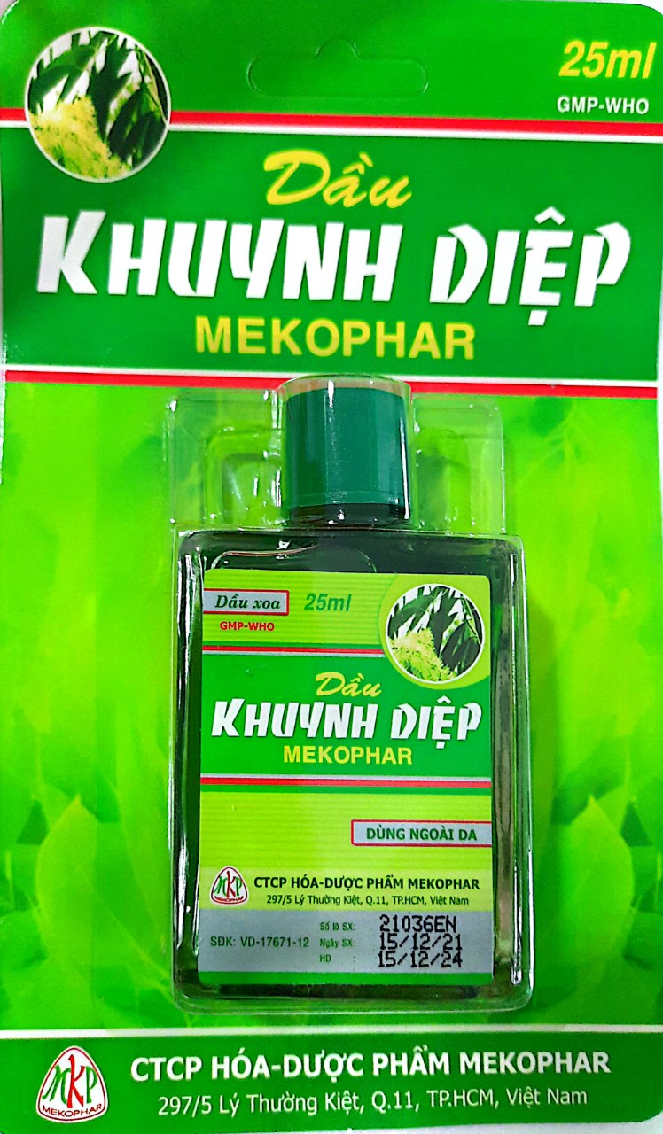 Dầu Khuynh Diệp 25ml - Mekophar