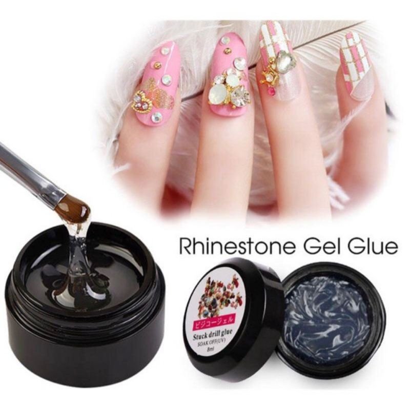 [HCM]Gel Đính Đá Stuck Drill chính hãng chất đậm đặc 8ml