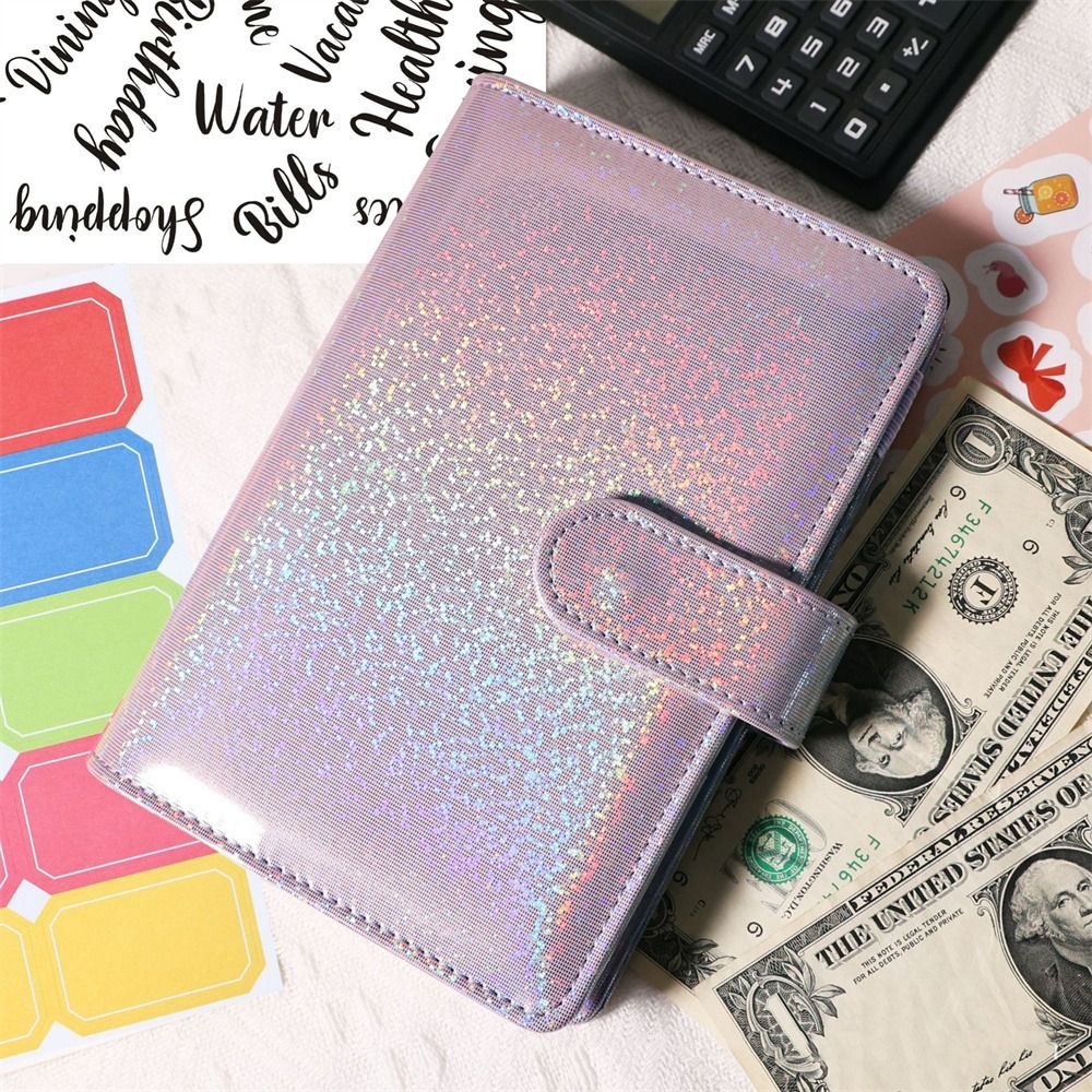 Bunsb hóa đơn tổ chức văn phòng 6 lỗ tiền mặt phong bì tiền tiết kiệm chất kết dính Túi vở bìa cứng Chất kết dính Ngân Sách ngân sách kế hoạch máy tính xách tay tiền mặt cuốn sách