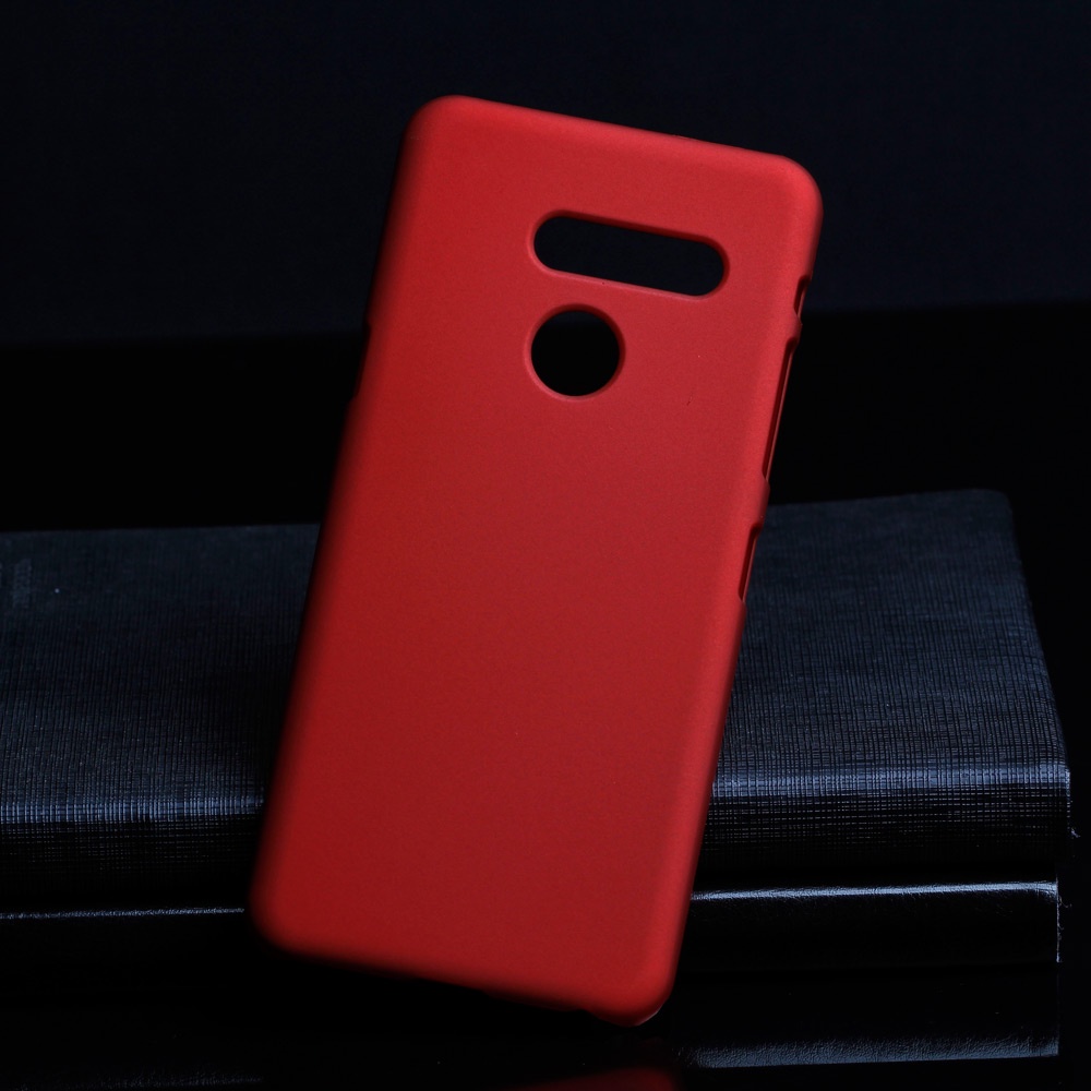 For LG G8 Thinq Case Matte Hard Plastic Casing Shell Ultra Thin Anti-fingerprint Shockproof Back Cover