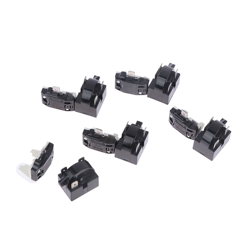 PTC Starter Relay Refrigerator Starter Relay Refrigerator Overload Protector Compatible with LG Refrigerator Compressor,Freezers　Natuo. 
