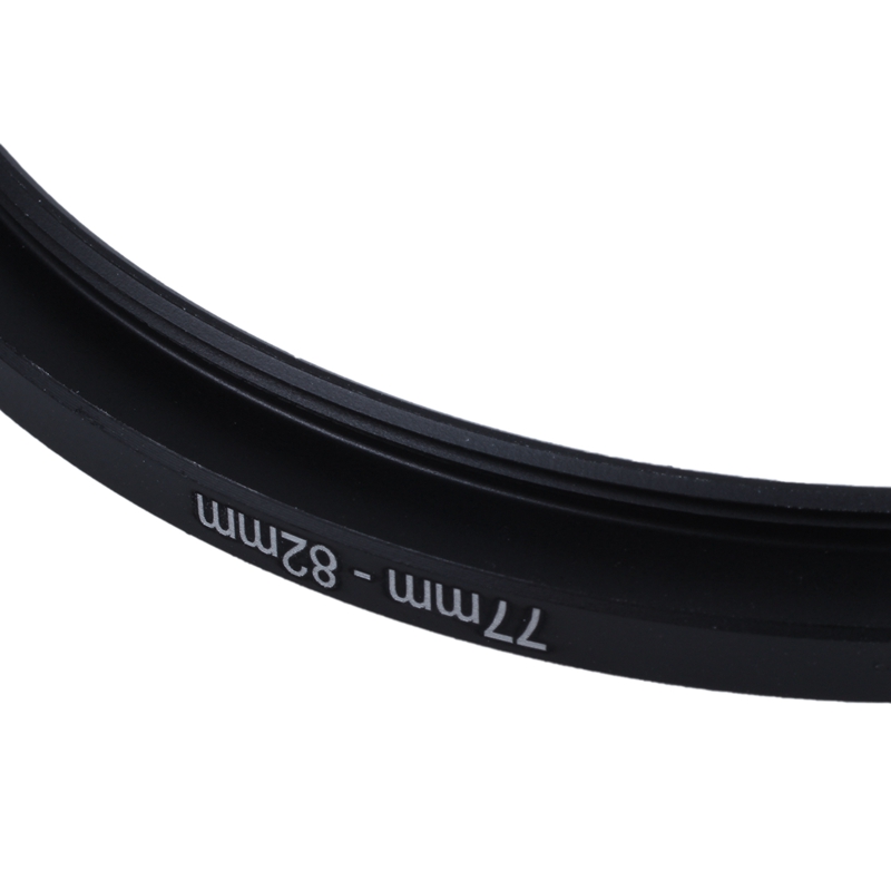 77mm to 82mm Step-Up Filter Ring Adapter for Camera Lens