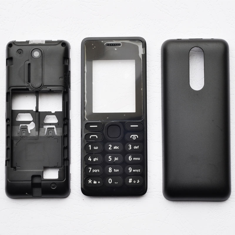 NEW%20BINYEAE%20New%20Full%20Housing%20For%20Nokia%20108%20Case%20Front%20Frame%20With%20Key%20Display%20Glass+Middle%20Frame+Back%20Cover%20-%20Image%202