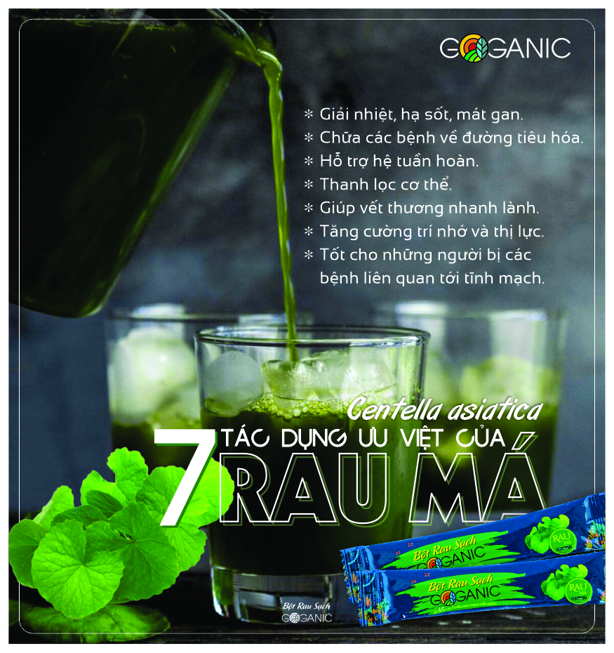 Bột Rau Má GOGANIC