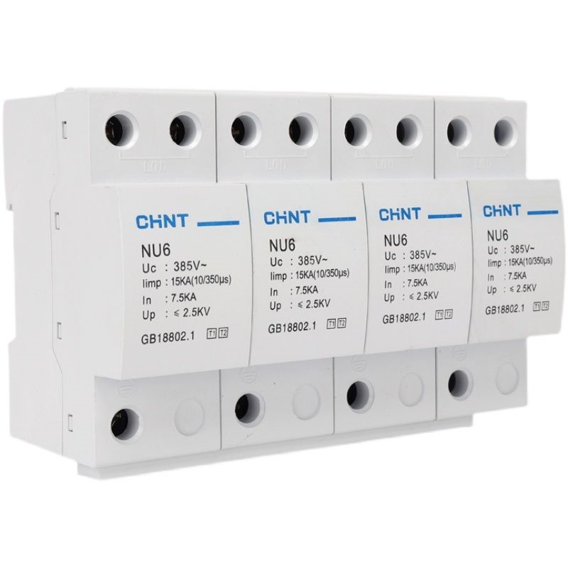 Chint surge protector first-class lightning protection device NU6 4P ...