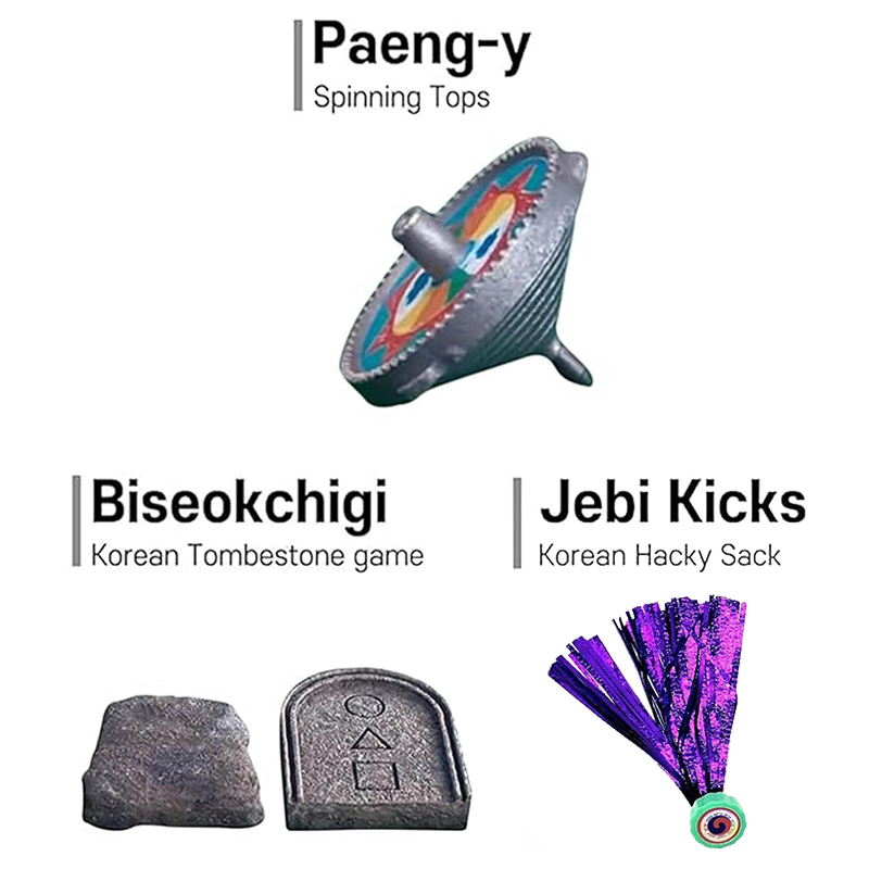 Korean Folk Game 6/7/13Pcs Ddakji Gonggi Game Korean Jack Stone Pebbles Set Pebble Throw And Grab Gonggi Jack Games For Family TAOPA. 