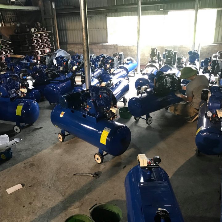 Máy Nén Khí Hakuda 3HP 120L V-0.25/8