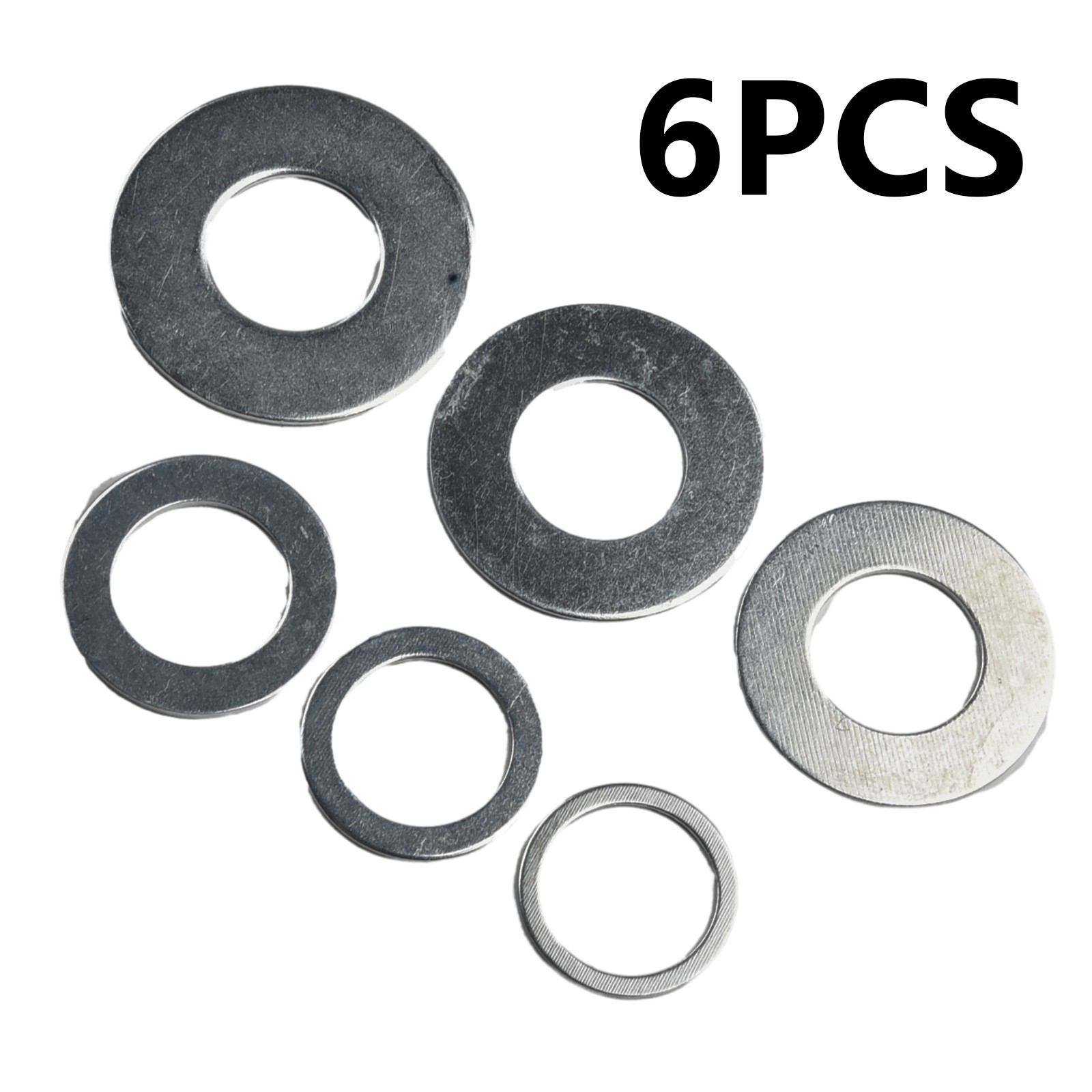 【LALA】 6pcs Set Circular Saw Ring For Circular Saw Blade Reduction Ring Conversion Ring Durable And Long Service Life 【Ready Stock】