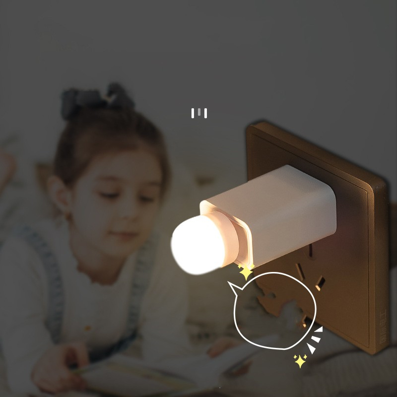 4 Chiếc Đèn Ngủ Cắm USB/Đèn LED Đọc Sách Bảo Vệ Mắt/Đèn Đọc Sách Nhỏ Đầu Giường Sạc USB Điện Thoại Di Động Cho Máy Tính