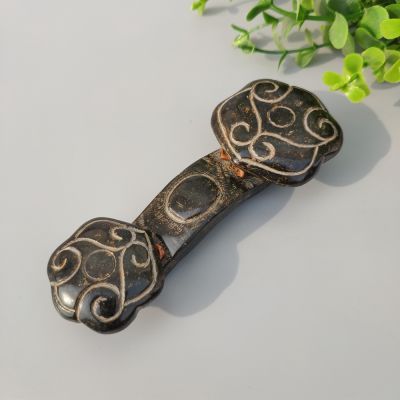 Collection level old jade handicrafts Exquisite jade, Xiu jade, snowflake jade, handmade carving, Ruyi small ornaments, snowflakes
