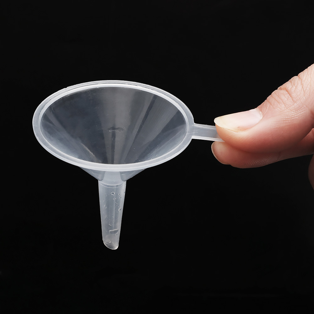 【LovingLife】1PCS/10PCS  3/5cm diameter mini plastic funnel transparent small multifunctional oil funnel laboratory supplies kitchen oil funnel