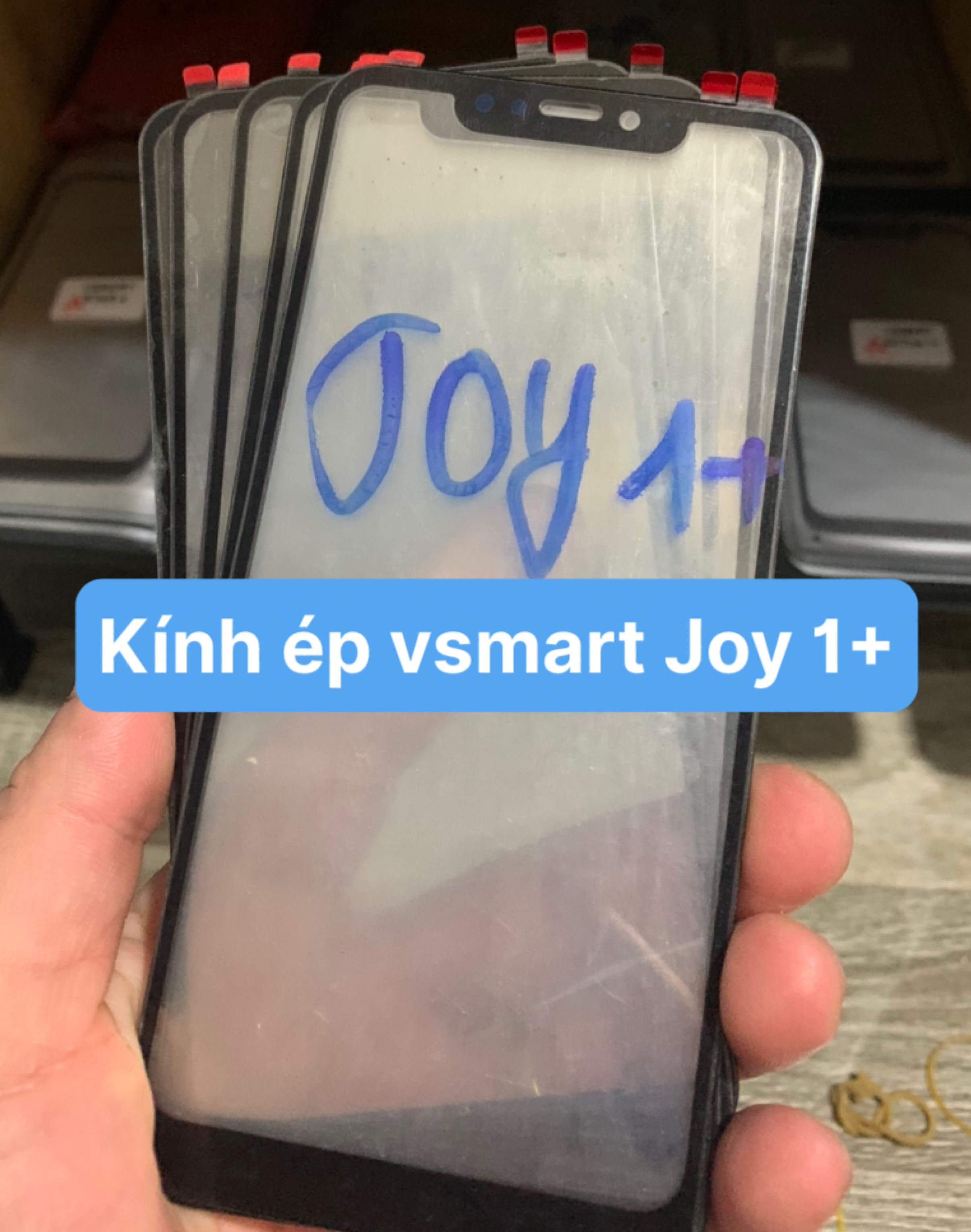 Kính ép màn hình điện thoại Vsmart Joy 1 plus