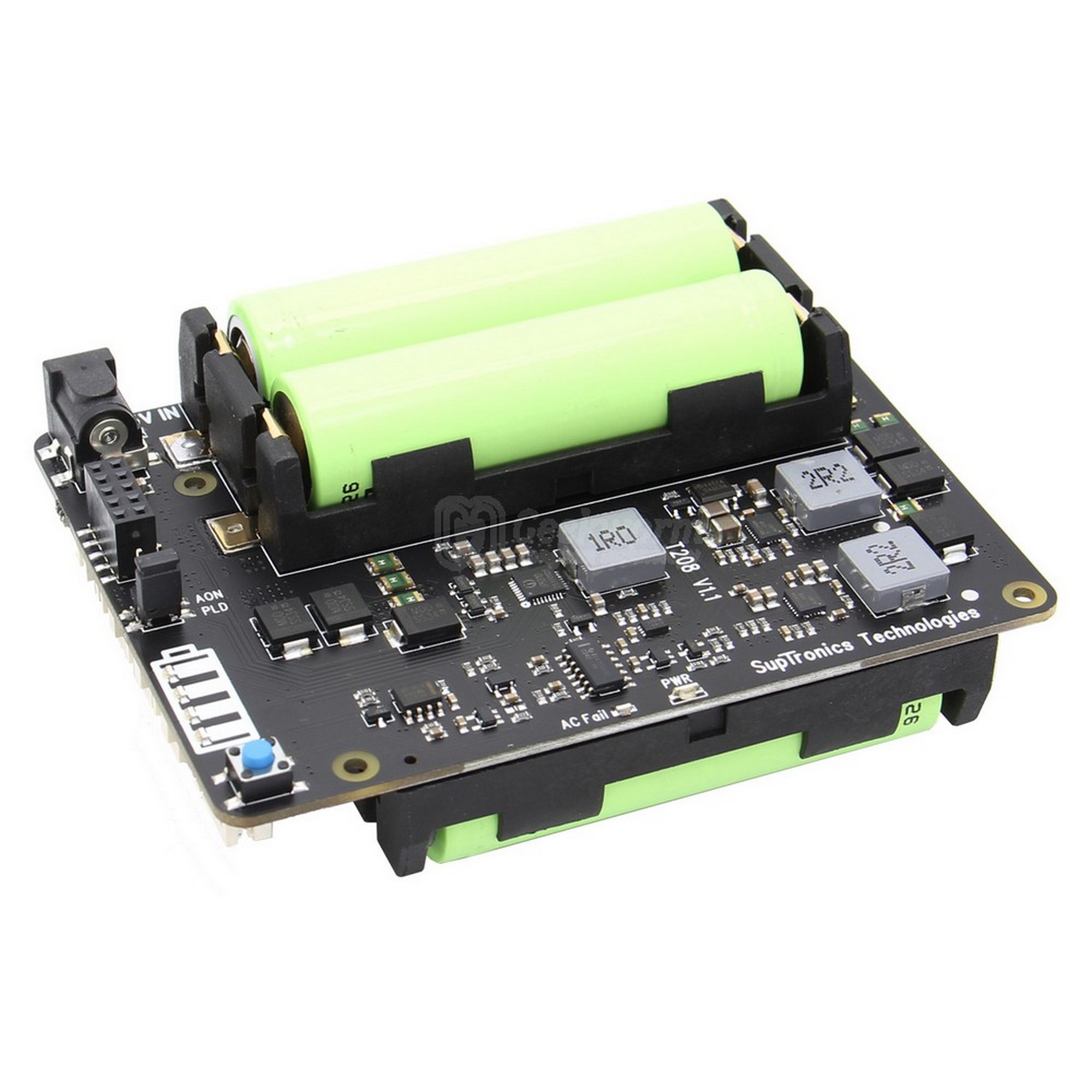 Geekworm T208 18650 UPS ( Max 5.1V 8A Output ) and Power