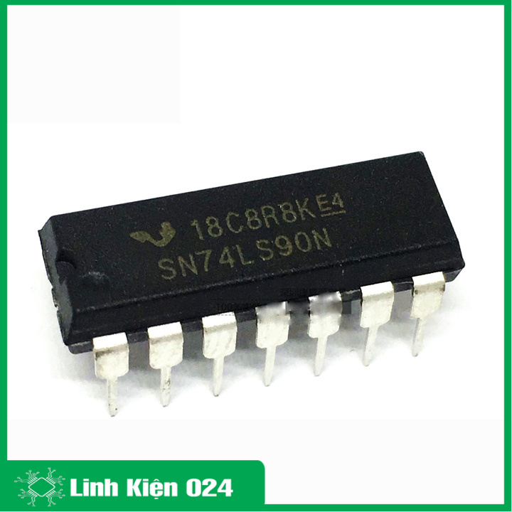 IC đếm thập phân 74LS90 DIP14