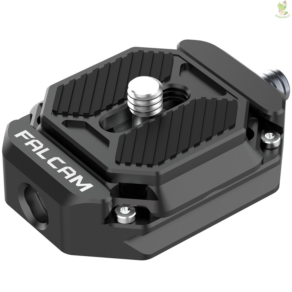 FALCAM F38 Quick Release System with Quick Release Base Mount & Quick Release Plate for Tripod Head Aluminum Alloy 15kg Came-6.5
