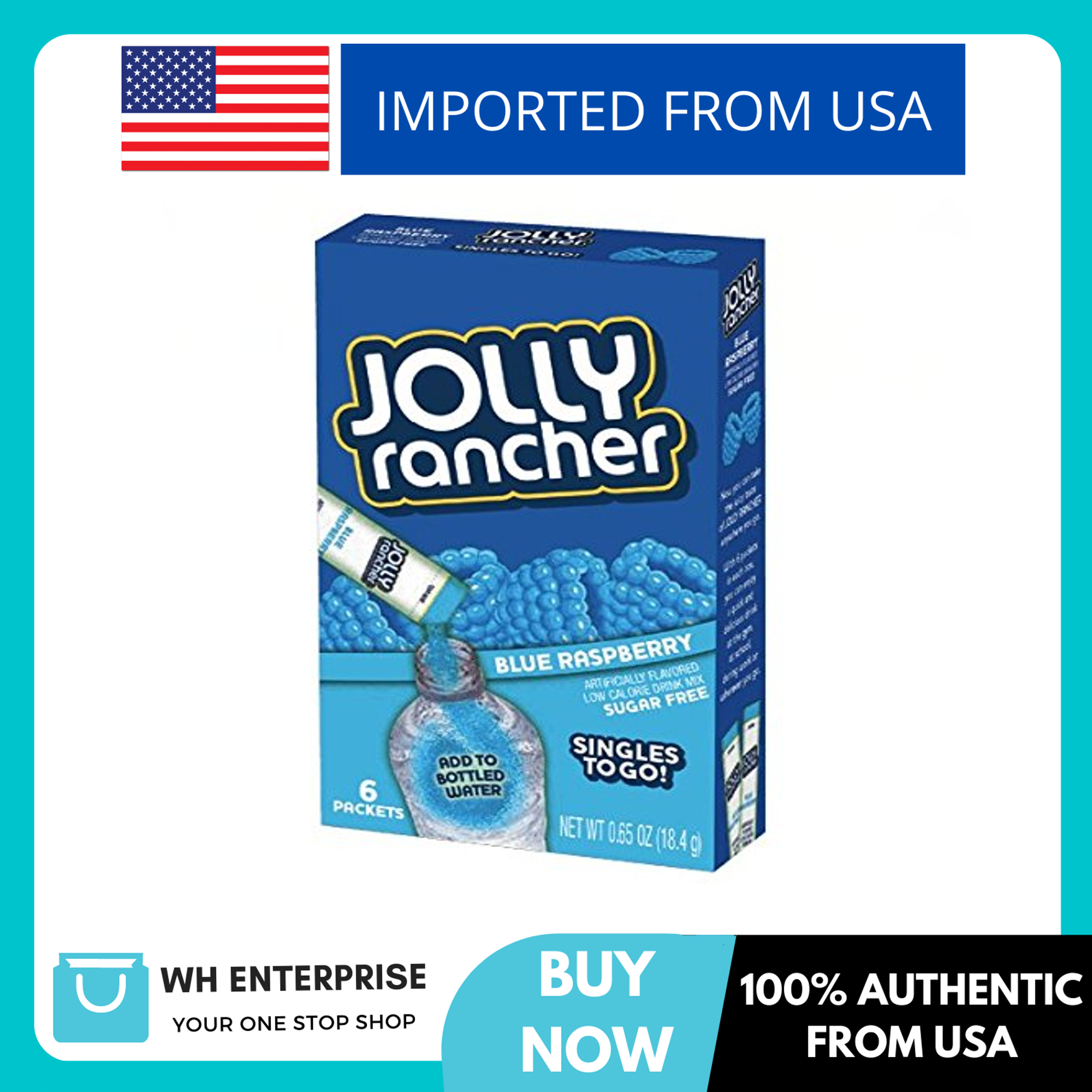 Jolly Rancher Singles To Go Powdered Drink Mix 6 Count Box 12 Pack A Blue Raspberry A Sugar Free Drink Powder Just Add Water Pre Order Lazada Singapore