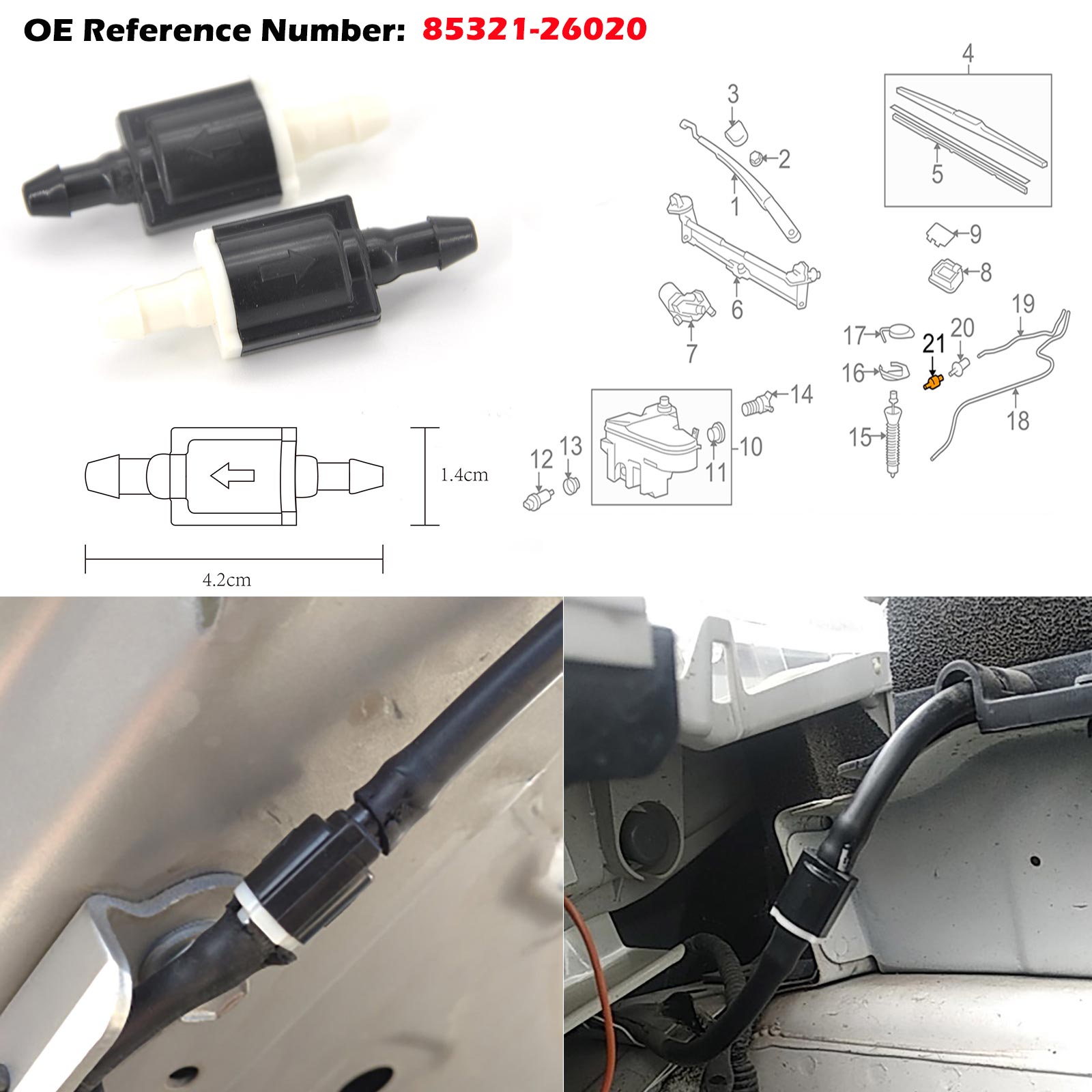 Wiper%20Washer%20Windshield%20Check%20Valve%20Non%20Return%20Hose%20Kit%20For%20Toyota%20Camry%20Hilux%20Corolla%20Avensis%20Prius%208532126020%208532128020%20-%20Image%203
