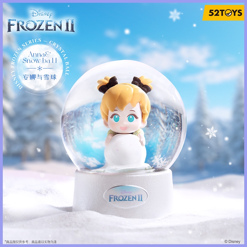 52Toys Disney Frozen II Series Crystal Ball Blind Box Figure Toy HOT