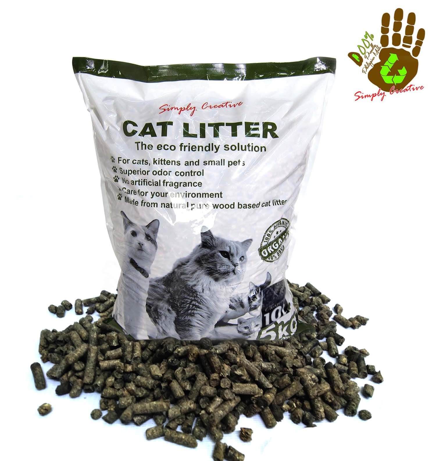 Simply Creative Wood Based CAT LITTER Lazada PH