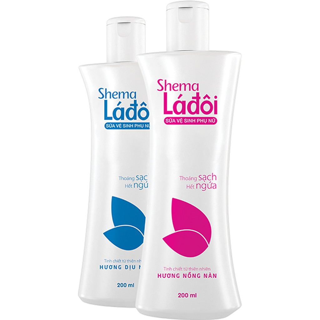 Sữa vệ sinh phụ nữ Shema lá đôi
