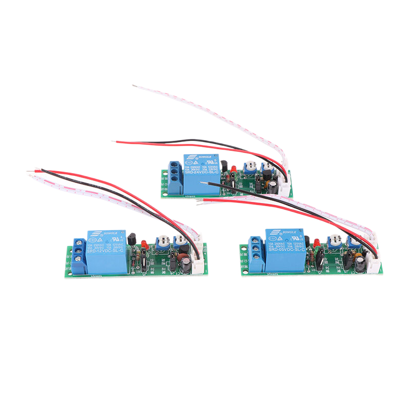 Adjustable Cycle Delay Relay On/Off Switch Relay Shield DC 5V 12V 24V ...