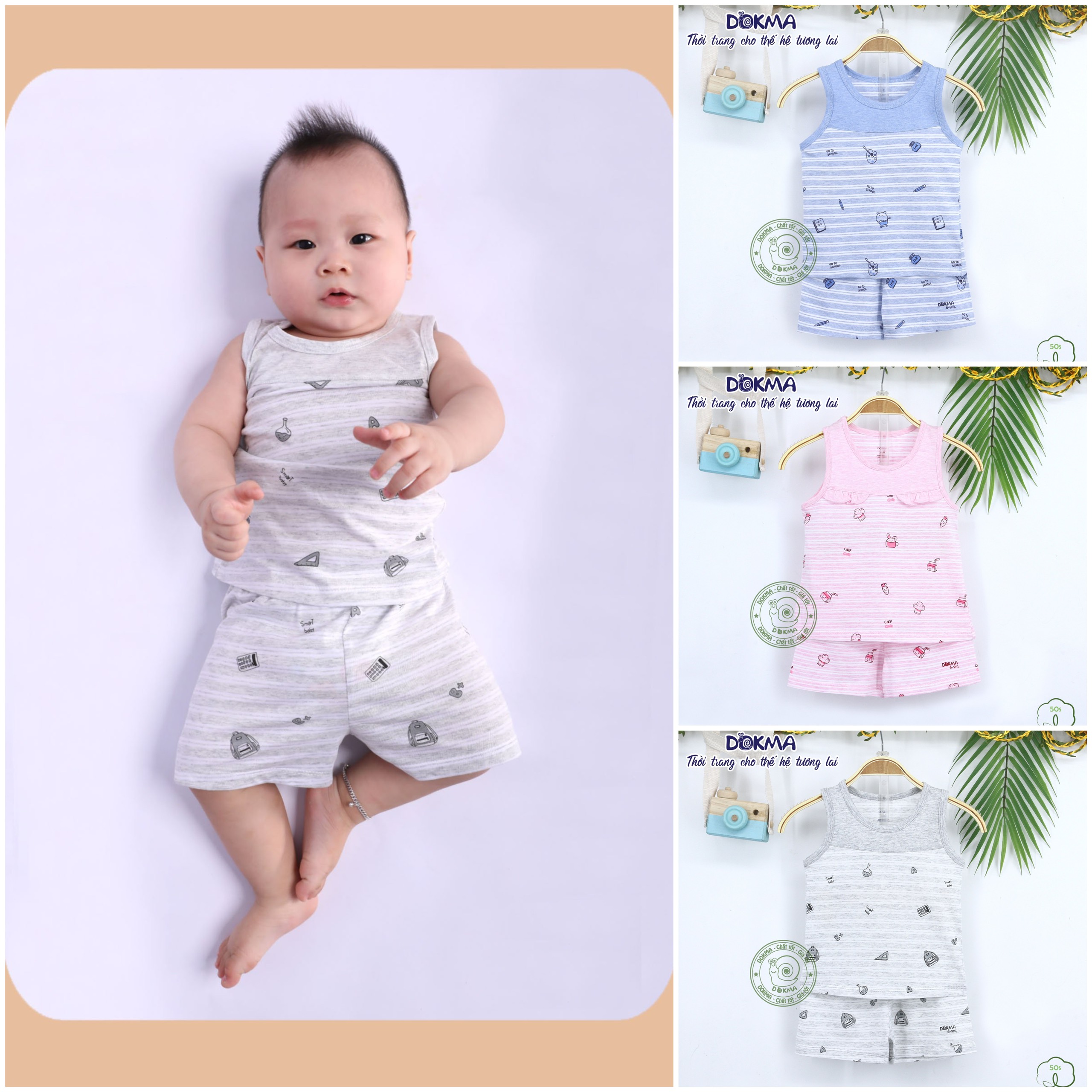 Bộ ba lỗ DB436 Dokma