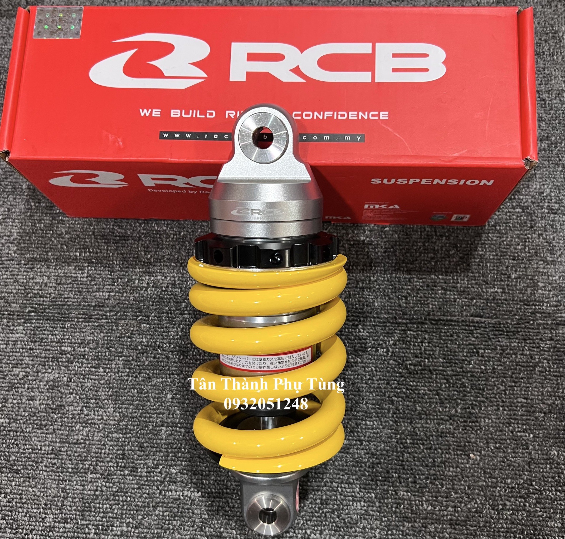 Phuộc rcb exciter 135, exciter 150 e2 chính hãng