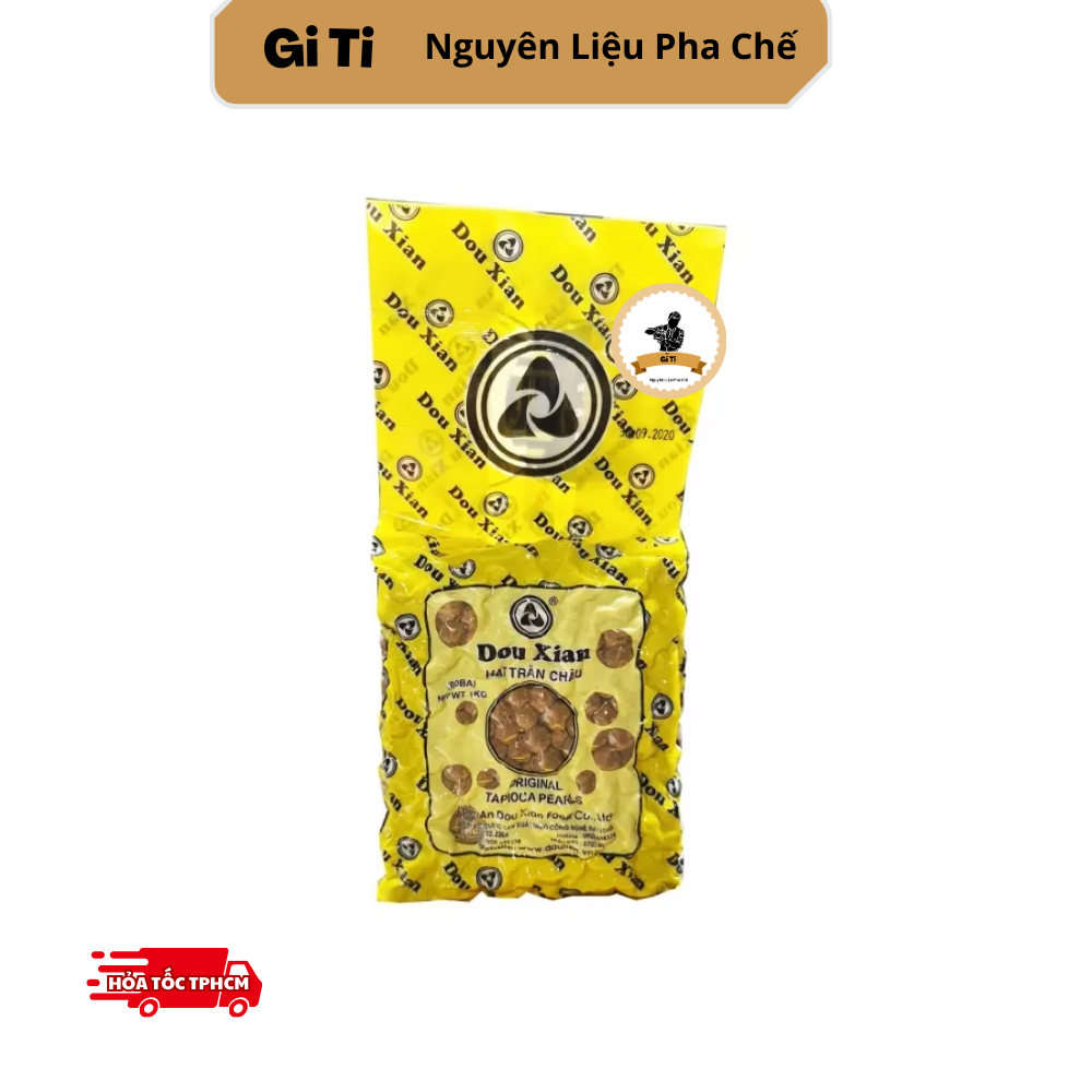 Trân Châu Đường Đen Douxian 1kg (Size 2.5)