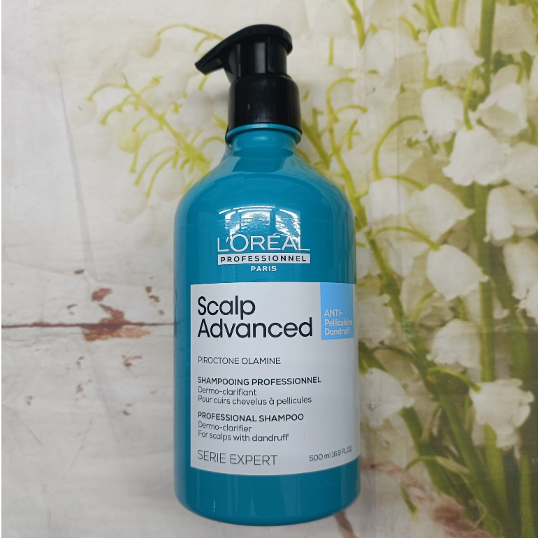 ( Mẫu mới nhất ) Dầu gội dành cho tóc gàu Loreal Professionnel Scalp Advanced 300ml/500ml/1500ml( hàng chính hãng )