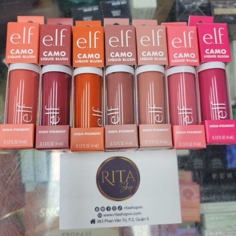 Kem má hồng Elf Camo Liquid Blush 4ml