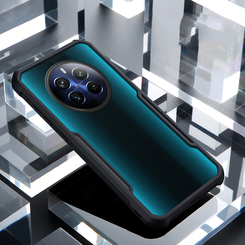 Phone case Realme 13 Pro+ Transparent Clear Air Protector Soft Frame Hard Shockproof Armor Back Cover Realme 13Pro Plus Case. 