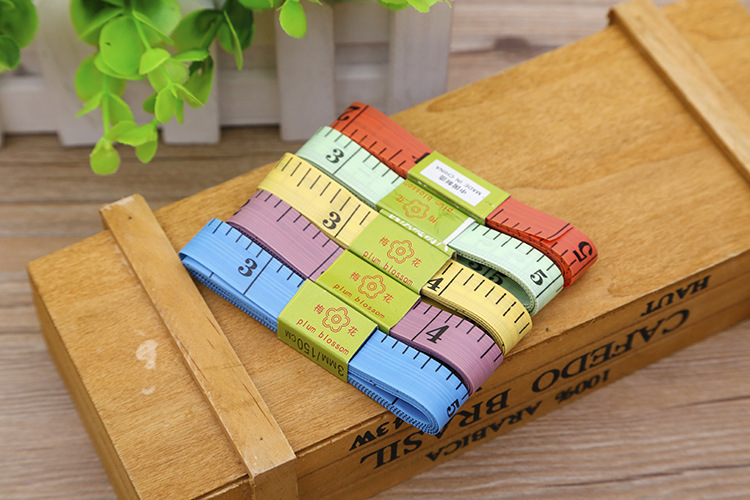 Thước dây cuộn đo eo mini, thước đo chiều cao cho bé 150cm, may quần áo