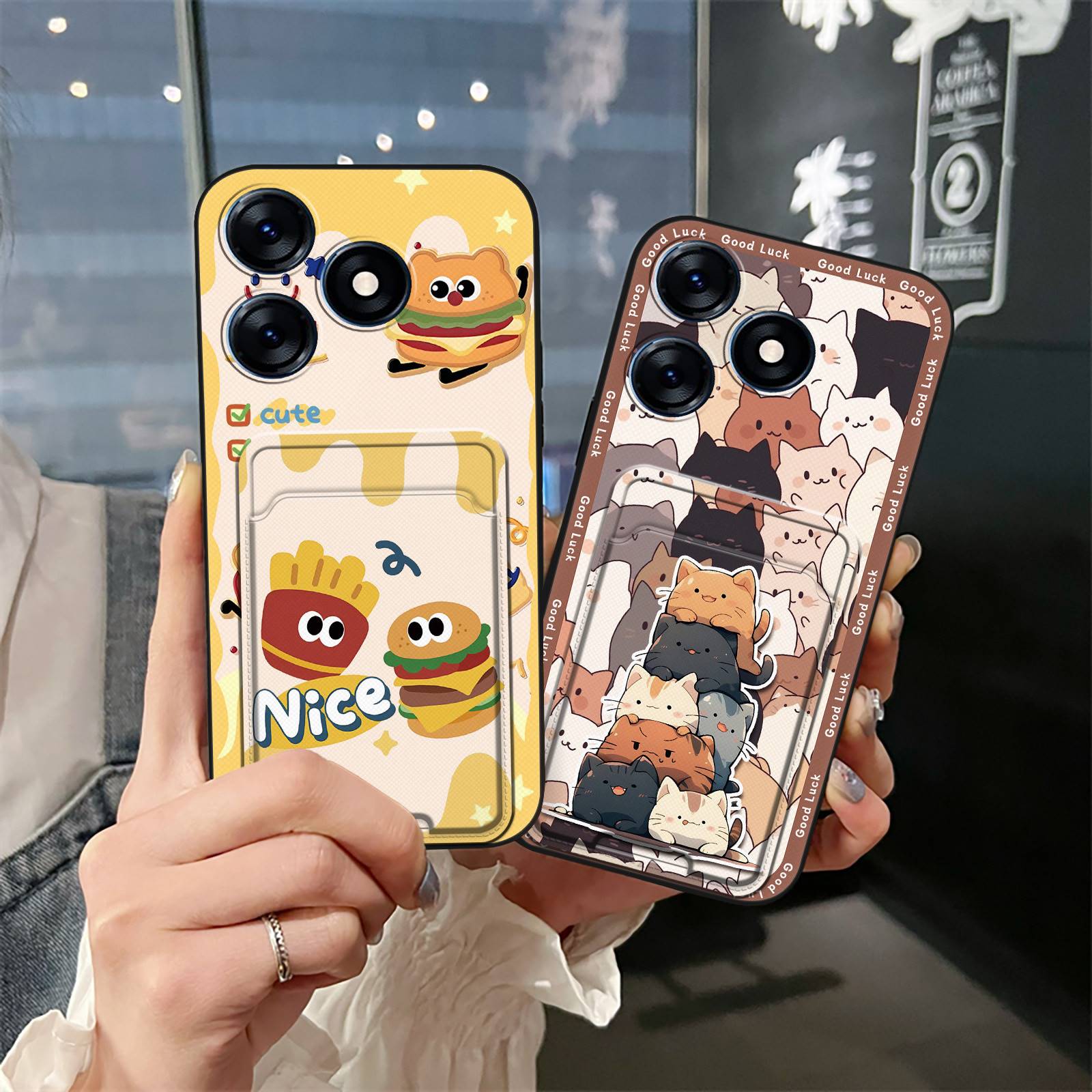 Anti-dust%20Graffiti%20Phone%20Case%20For%20Tecno%20Spark10%204G/K15K%20protective%20Card%20sleeve%20TPU%20Card%20bag%20Soft%20case%20Dirt-resistant%20-%20Image%207