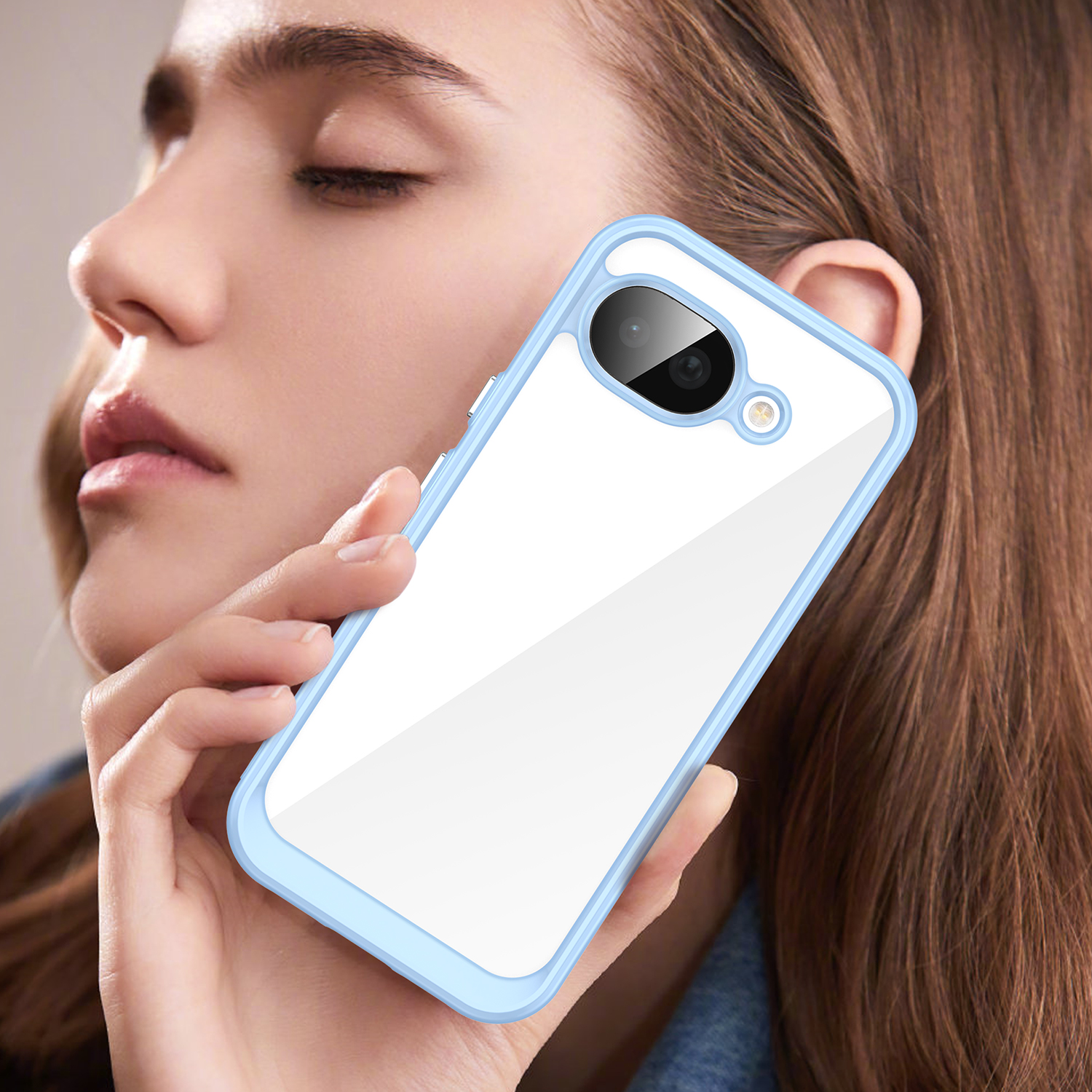 Google Pixel 10A Phone Case,Clear Shockproof Phone Transparent Cover for Google Pixel 10A.