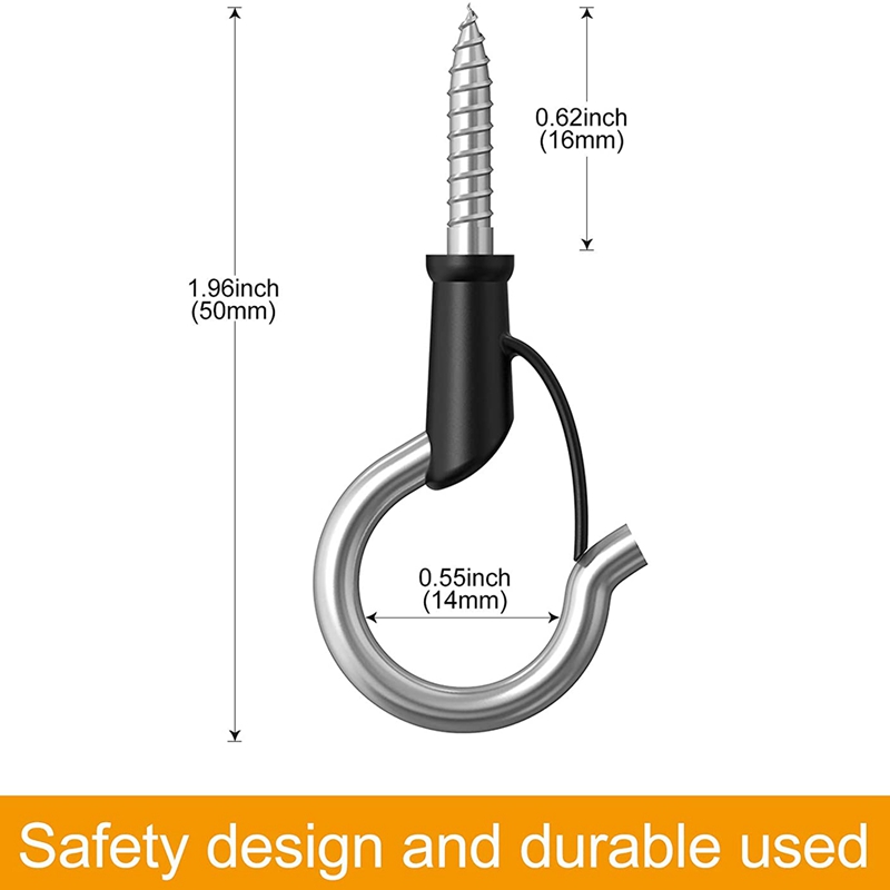 304 Stainless Steel QHanger Hook Indoor and Outdoor Hooks Home