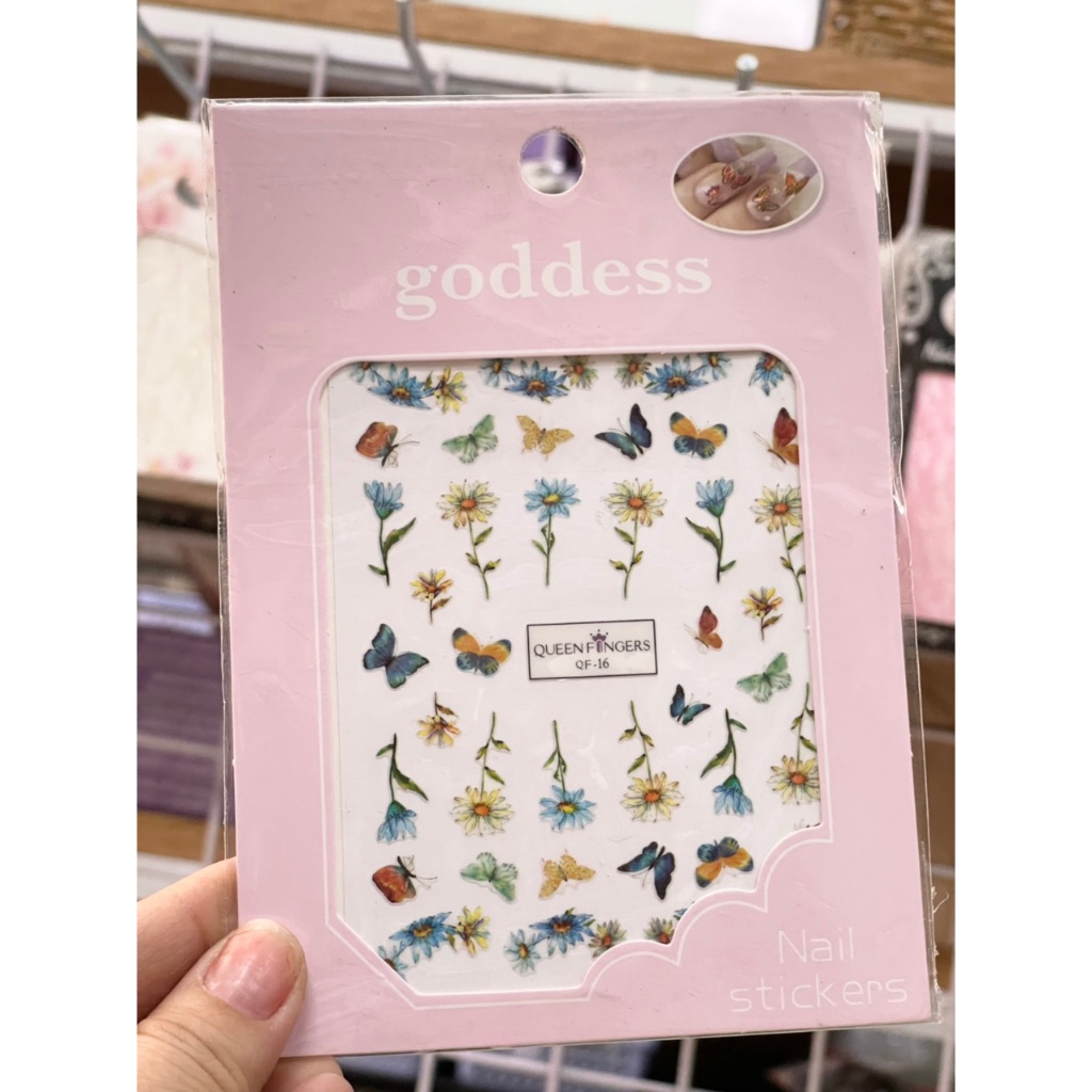 Sticker Hoa Dán Móng Tay