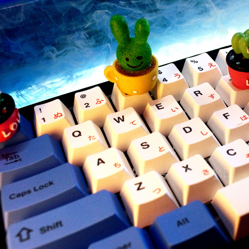 Xiaozhubangchu Gundam Keycap phím cơ PBT thăng hoa phím Bàn phím cơ xda Tùy chỉnh cao DIY cá nhân keycap