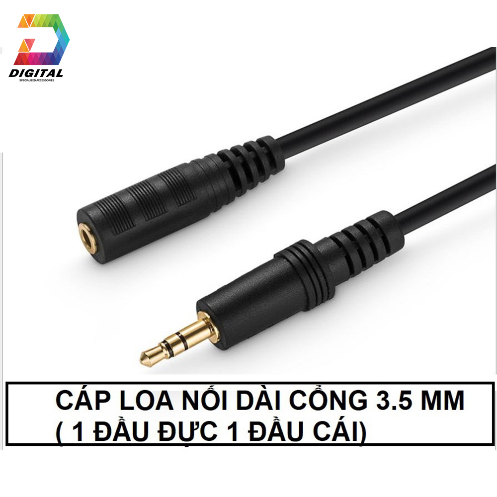 Dây Cáp Loa Nối Dài 1,5 Mét
