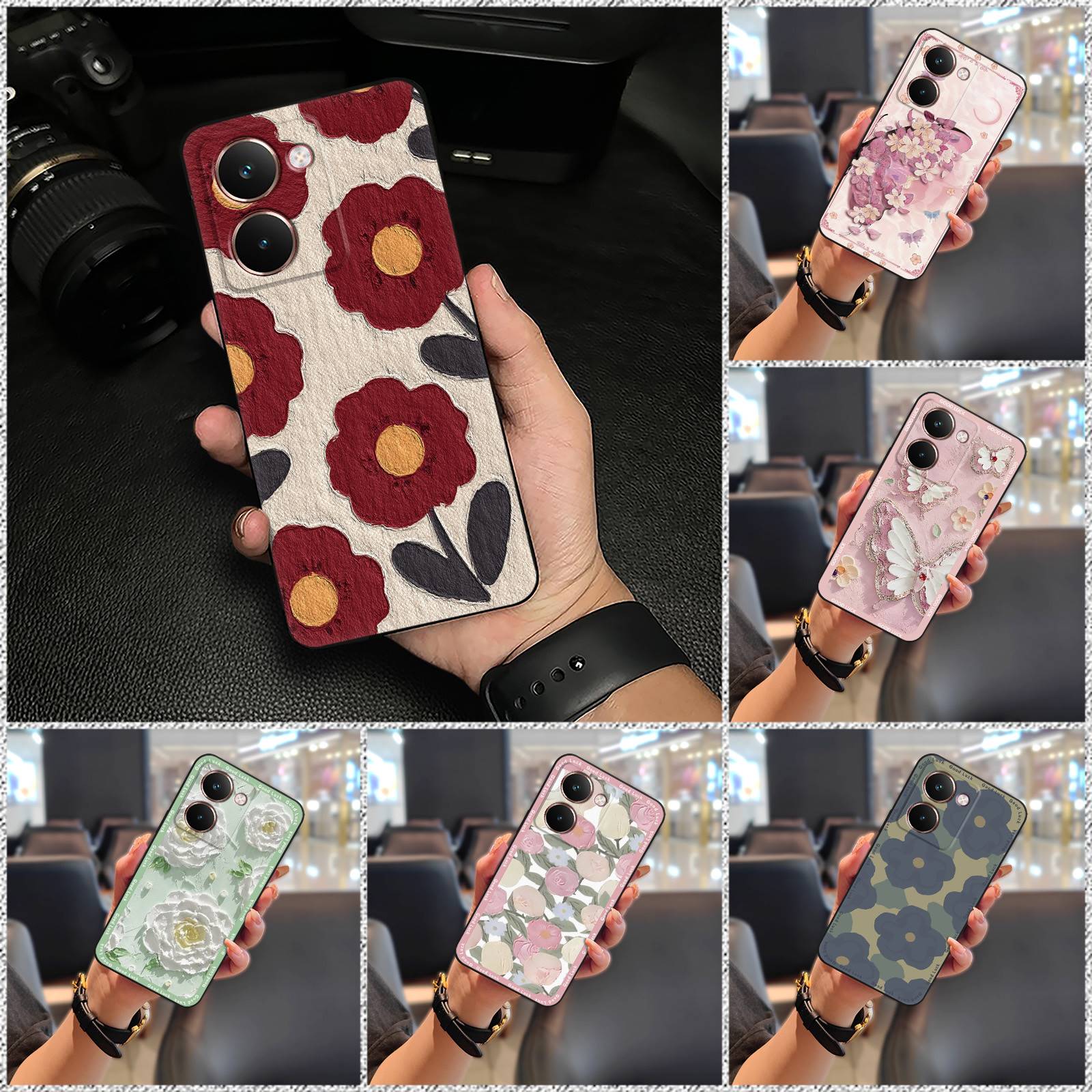 Oil%20Painting%20Fashion%20Design%20Phone%20Case%20For%20Realme%20P3%20Ultra%205G%20Back%20Cover%20Shockproof%20Cartoon%20Dirt-resistant%20Waterproof%20-%20Image%205